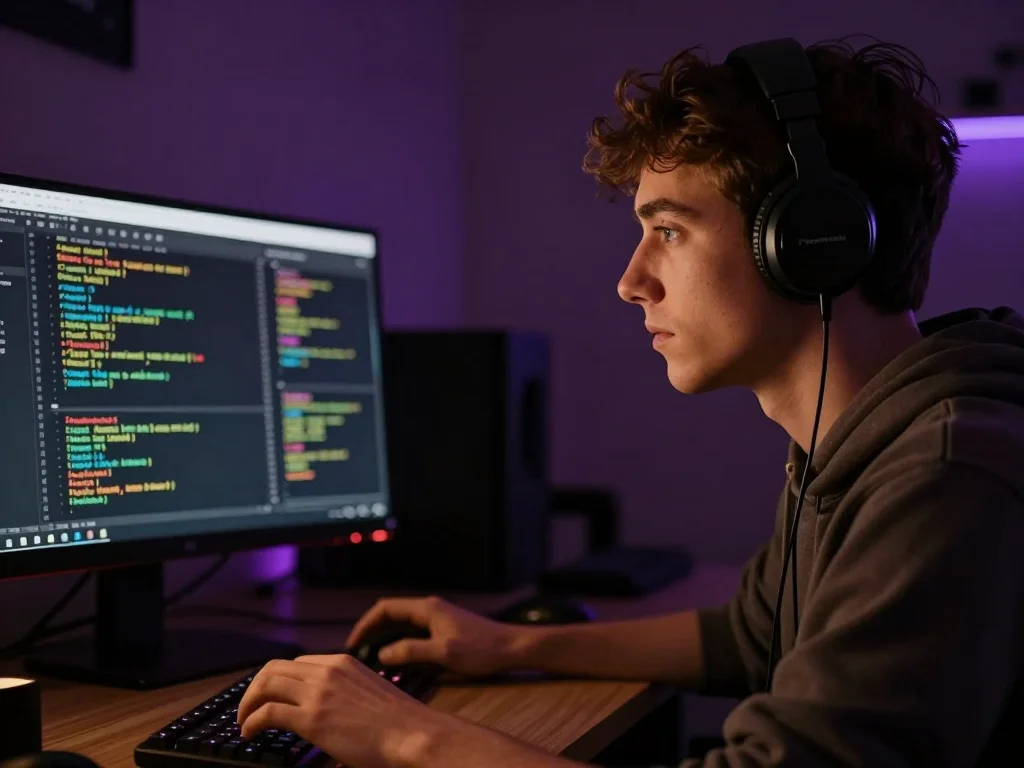 İndie geliştiricinin PWA manifest dosyası ve çevrimdışı önbellek akışını gösteren teknik diyagram - görsel 1